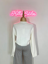 Load image into Gallery viewer, Cashmere Luxe Cardigan (White)

