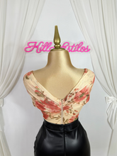 Load image into Gallery viewer, Floral Print Mesh Top

