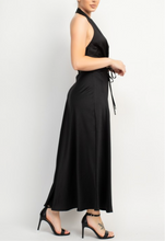 Load image into Gallery viewer, Old Money Satin Dress
