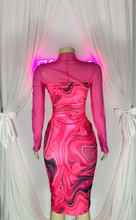 Cargar imagen en el visor de la galería, Pink Marble Dress
