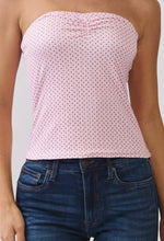 Cargar imagen en el visor de la galería, Reversible Tube Top (Polka Dot/Brown)
