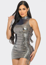 Load image into Gallery viewer, Disco Metallic Dress
