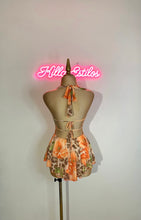 Cargar imagen en el visor de la galería, Leopard Floral Cowl Neck Dress
