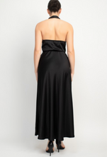 Load image into Gallery viewer, Old Money Satin Dress
