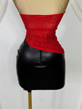 Load image into Gallery viewer, Leather Slit Skirt
