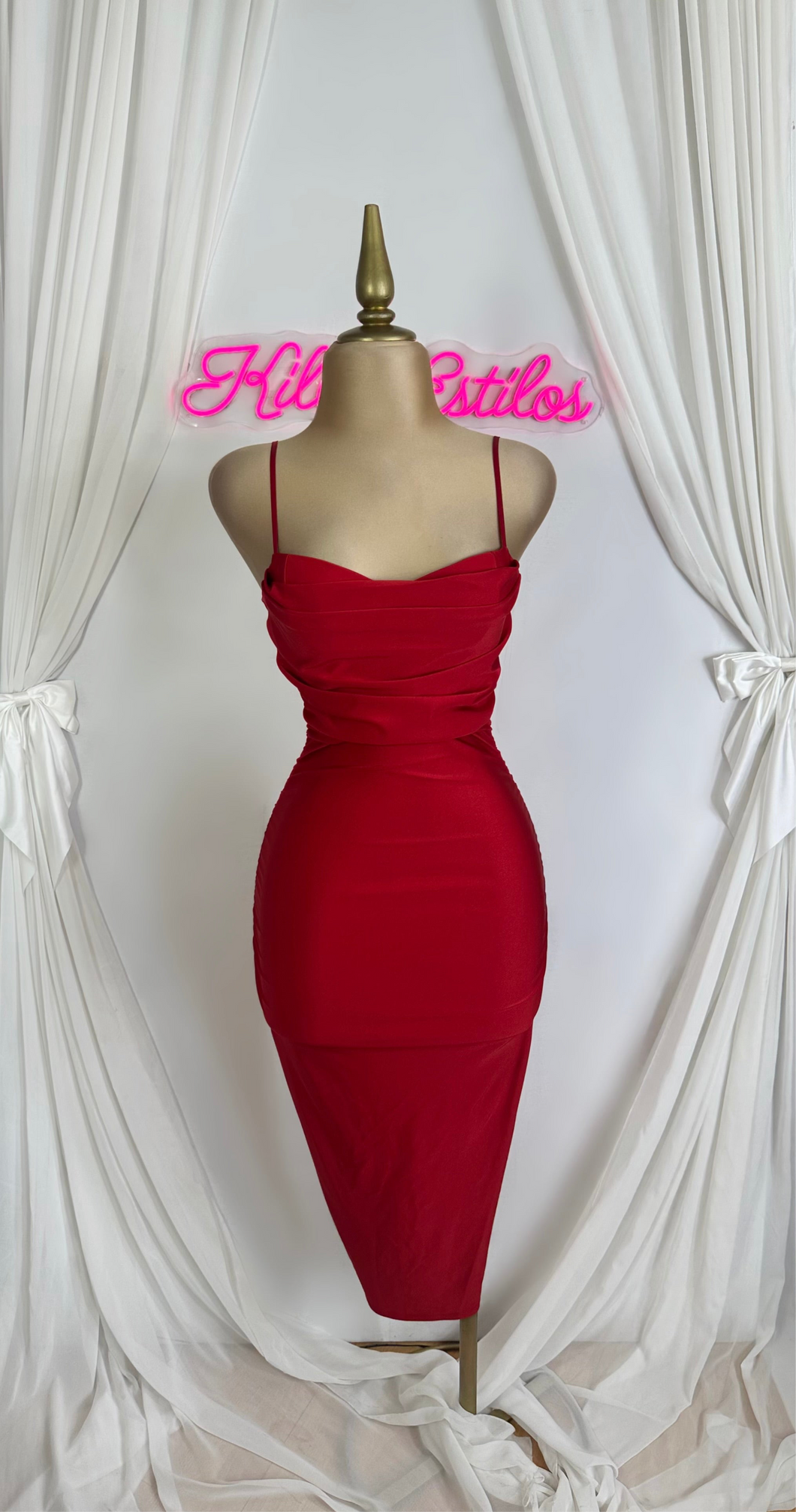 Lady in Red Dress