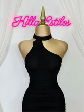 Cargar imagen en el visor de la galería, Black La Cherry Dress
